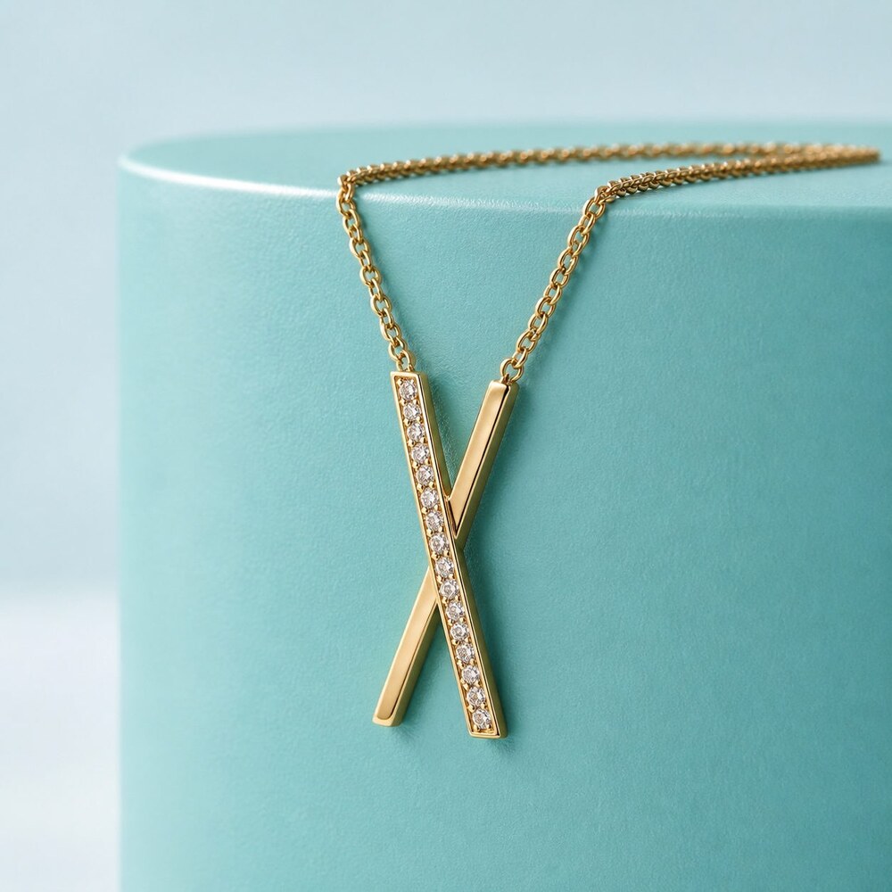 TIFFANY&CO Timeless Necklace Style 1 | New with Box - Picture 7 of 9